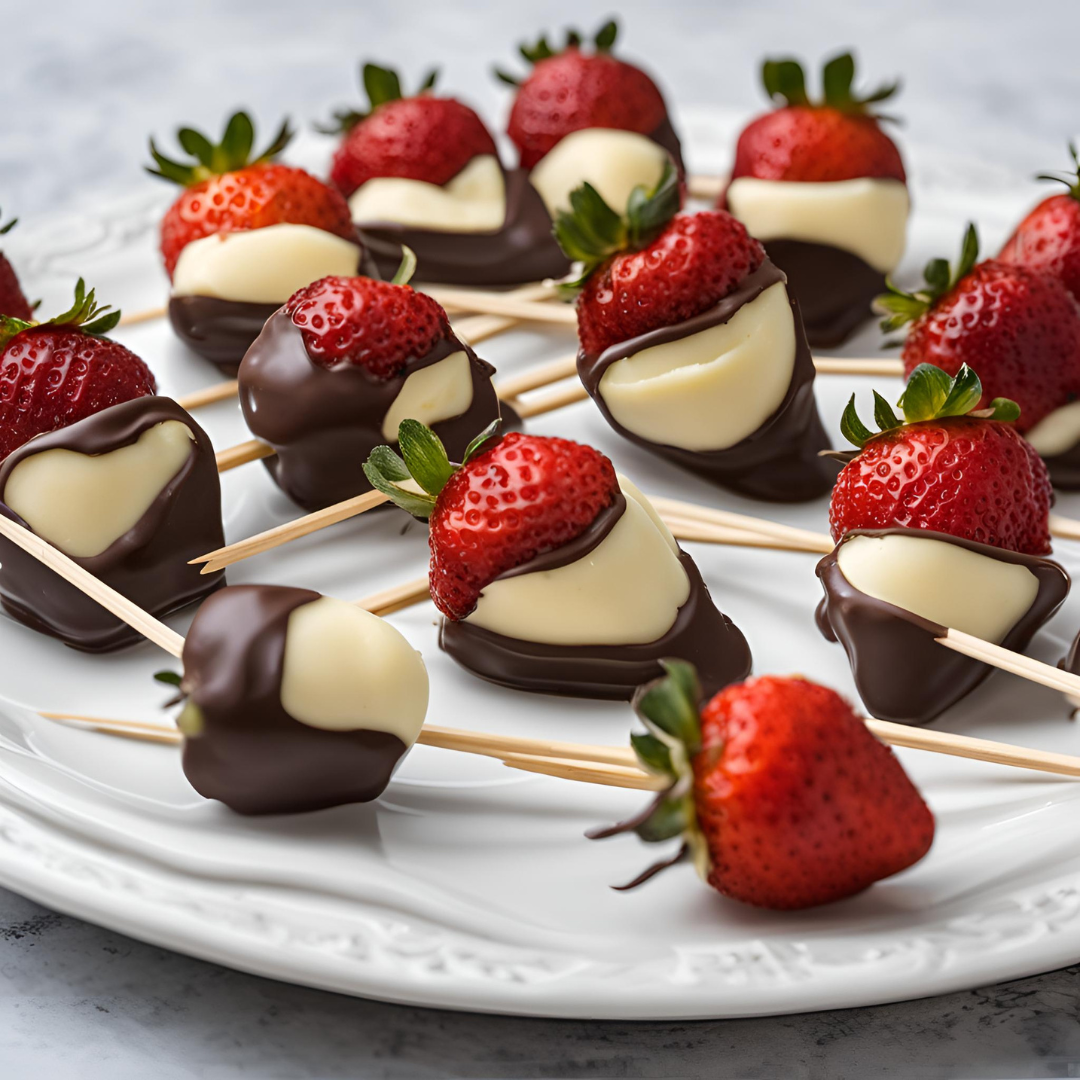 Treat yourself to our delectable chocolate-covered strawberries. Ideal for celebrations or a sweet snack, each bite promises a burst of flavor. Order yours now!