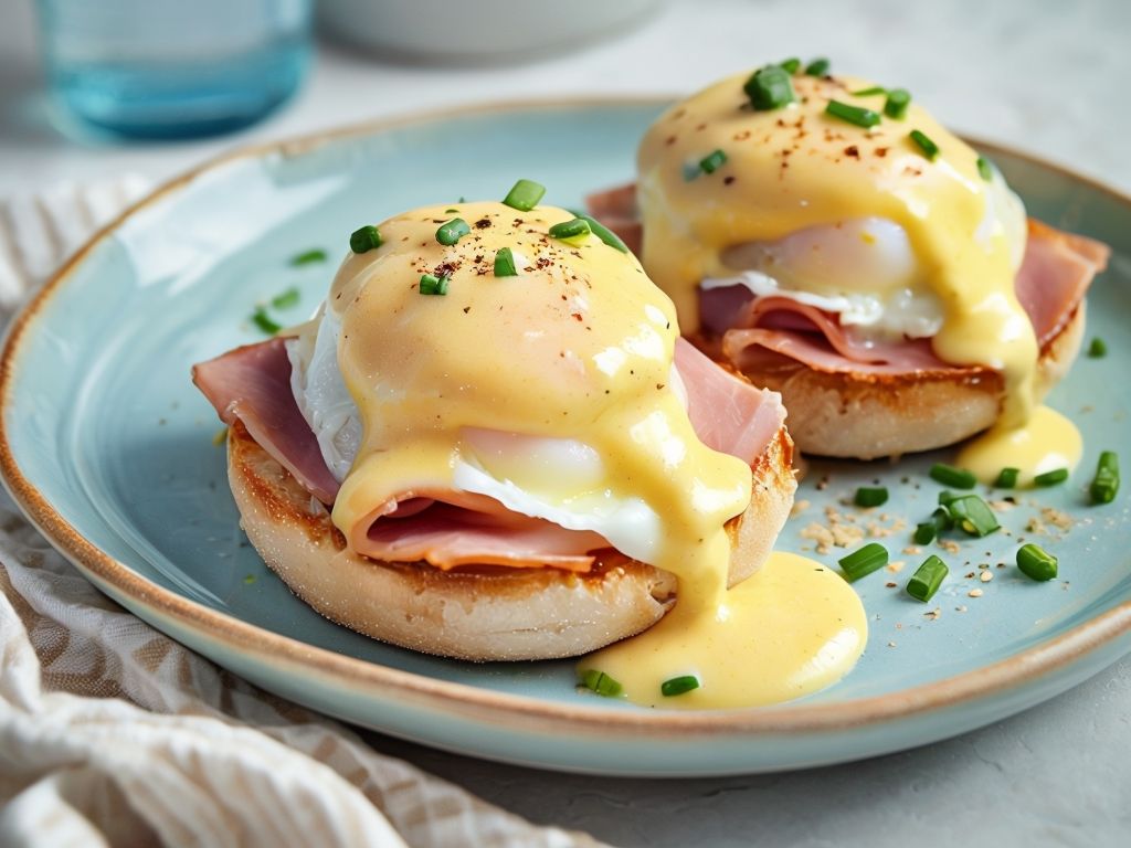 Try our easy Eggs Benedict recipe for a delightful breakfast. Simple to make and full of flavor, it's the perfect way to kickstart your morning!