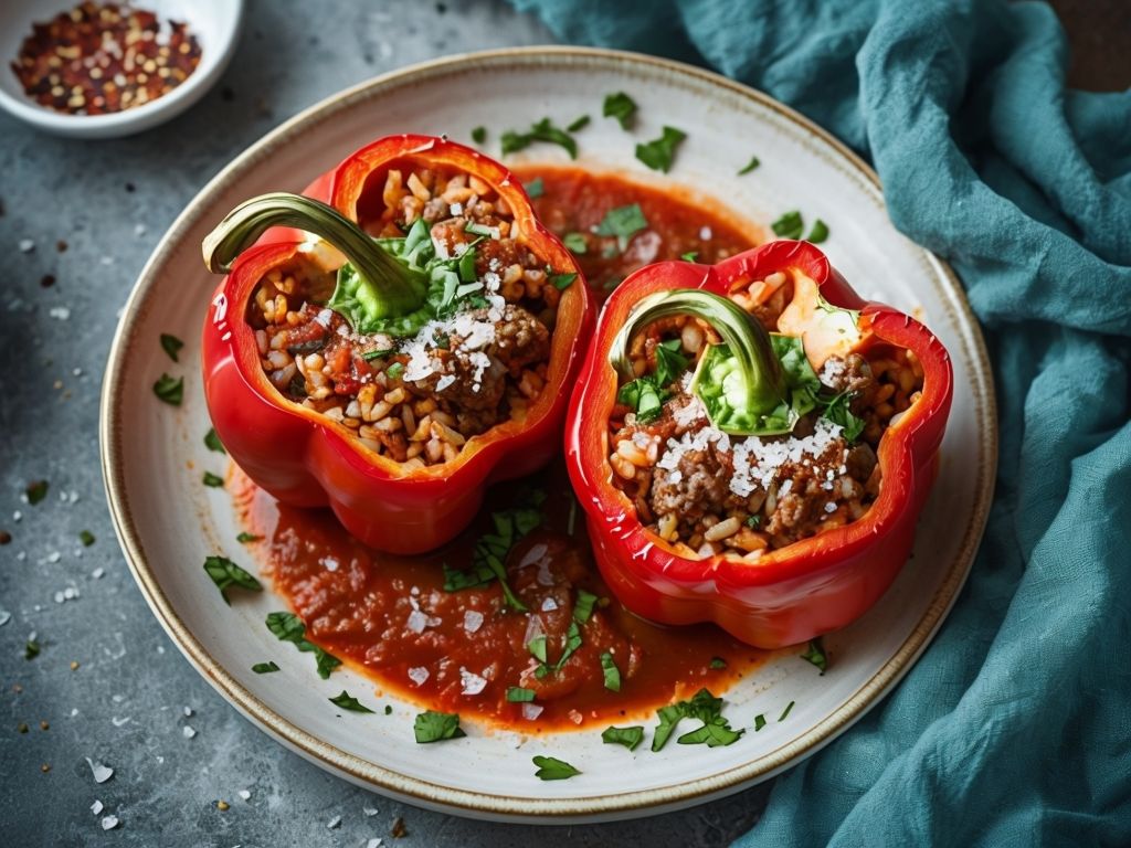 Discover Chef John's delicious stuffed peppers recipe! Easy to follow, packed with flavor, and perfect for any meal. Try it today for a tasty treat!