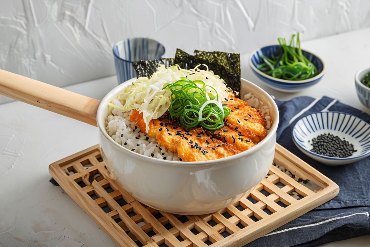 Discover the delicious world of Chicken Katsudon! Indulge in crispy chicken, savory sauce, and fluffy rice. Perfect for a satisfying meal any time!