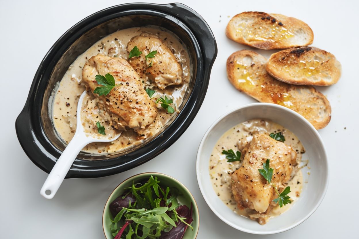 Enjoy the rich taste of slow cooker Italian chicken! Find easy recipes that let you savor Italian cuisine with minimal effort and maximum flavor.