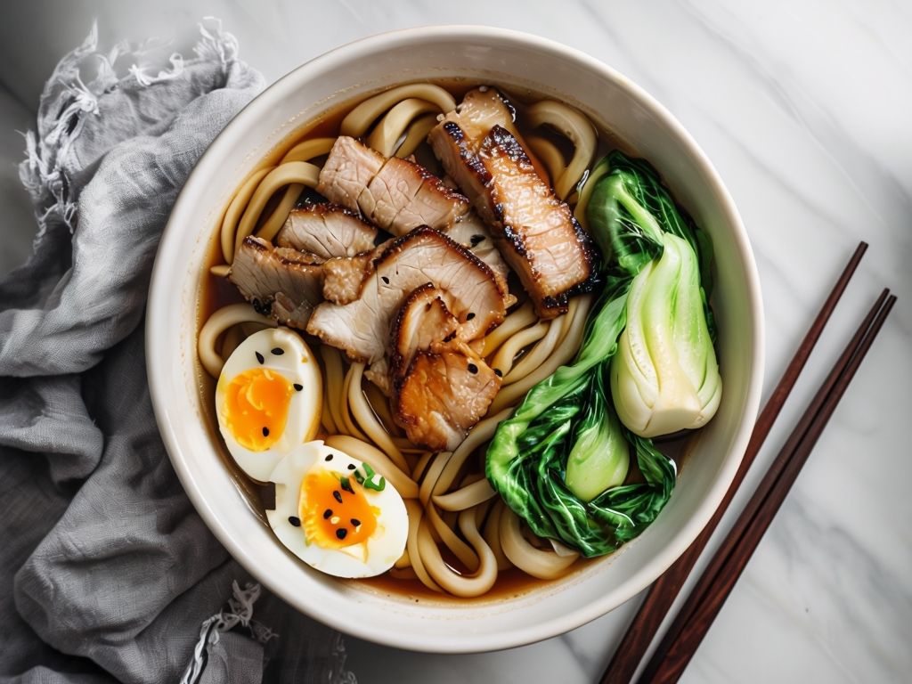 Indulge in the savory taste of Japanese-style pork noodle soup. Our site features traditional recipes, preparation methods, and the story behind this iconic dish.