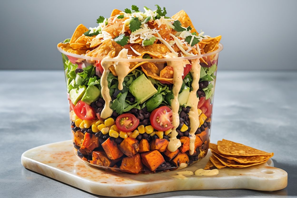 Discover the vibrant flavors of our layered Mexican sweet potato salad! A delicious blend of textures and tastes that’s perfect for any occasion.